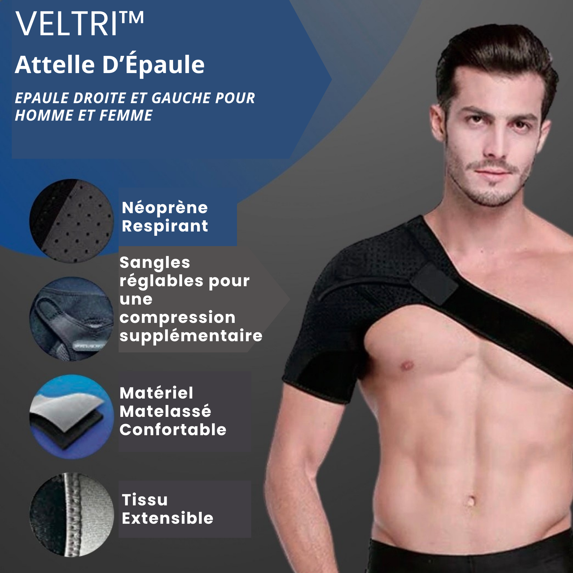 VELTRI™ - Attelle D'Epaule